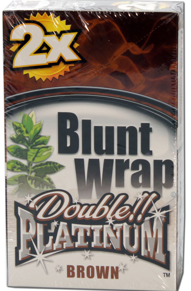 Blunt Wrap Double Platinum "Brown" 2er Pack
